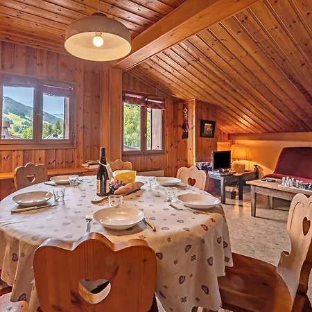 公寓 La Perseverance15 - 2br Sleeps 6 | Near Lift & Mont Blanc Views - Happy